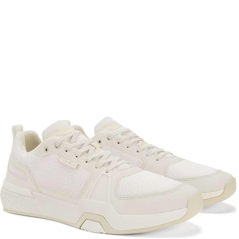 NEW OLUKAI men's anau sneaker in bright white/bright white